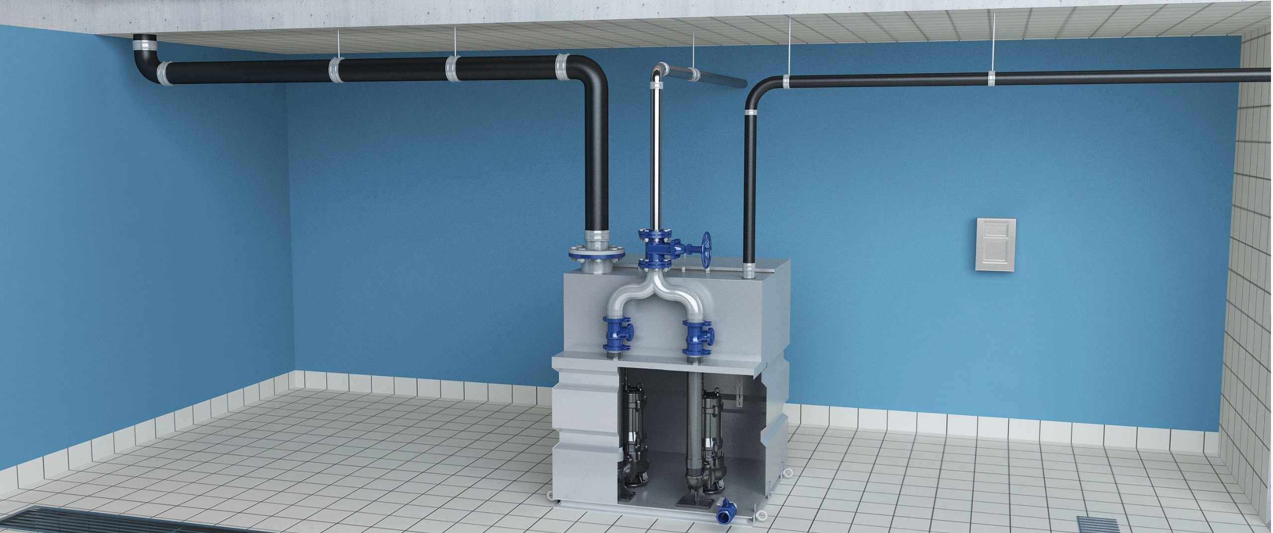 不锈钢污水提升器