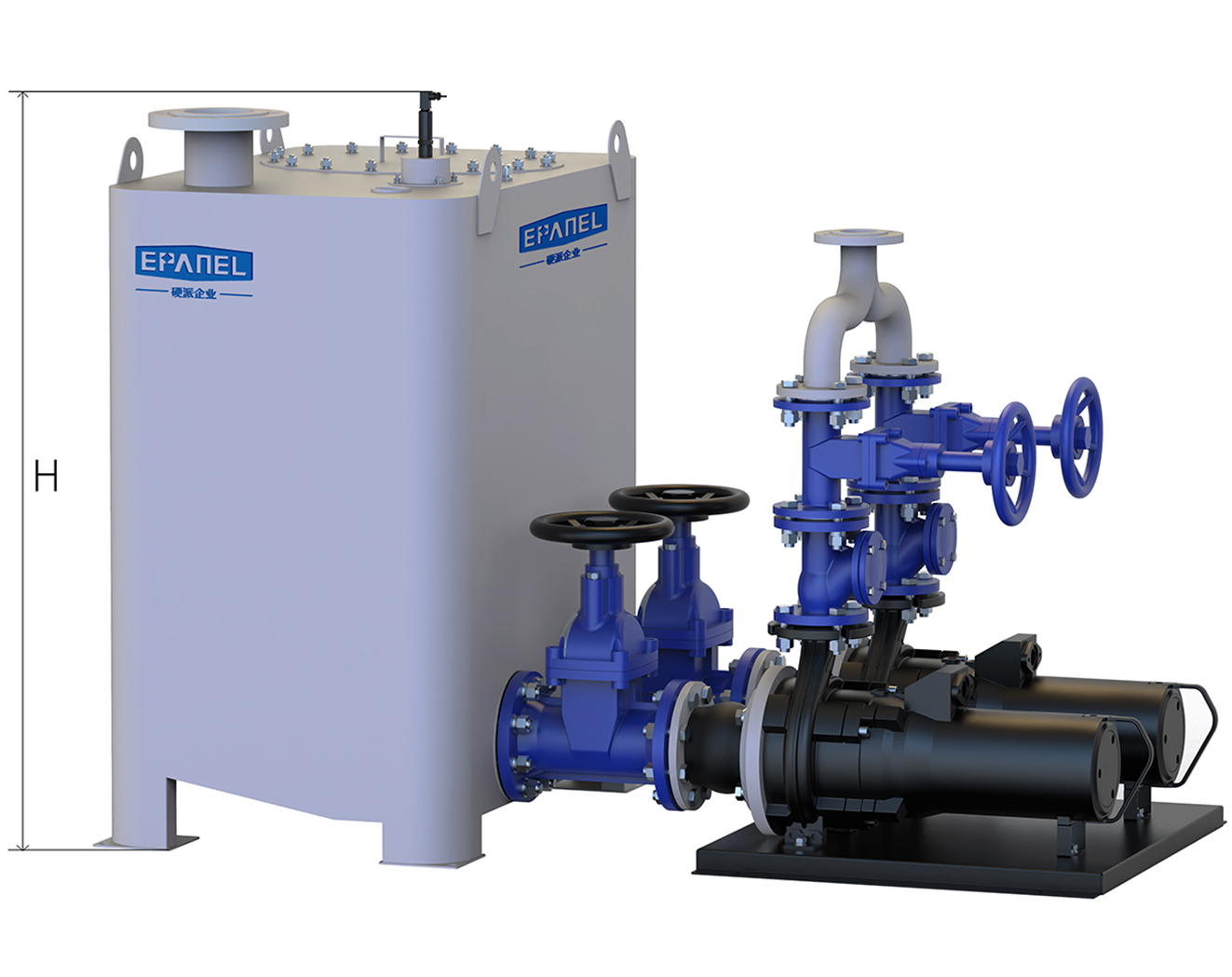 不锈钢泵外置污水提升器图纸1